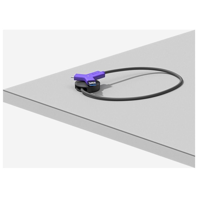 Logitech 952-000010 Swytch Trasmettitore e Ricevitore AV HDMI 2.0 USB 3.2 Gen 1 Fino a 60 W colore Grafite