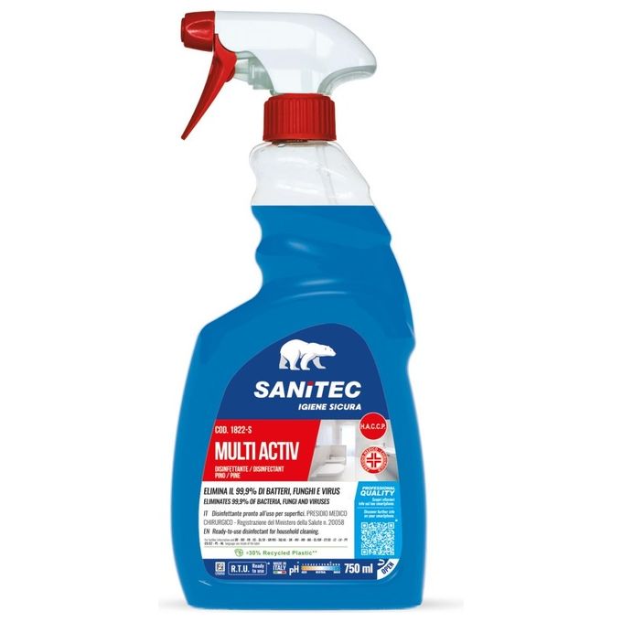 Multi Activ Sgrassante Disinfettante, 750 ml - Bagno e cucina