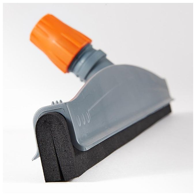 Perfetto 26795 Supporto Tergipavimento Spingiacqua in Polipropilene e EVA 75 cm colore Grigio Arancione