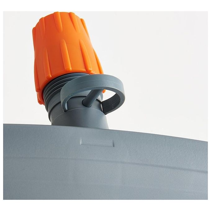 Perfetto 26795 Supporto Tergipavimento Spingiacqua in Polipropilene e EVA 75 cm colore Grigio Arancione