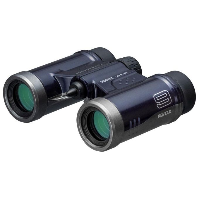 PENTAX 61812 Jumelles UD 9x21 Binocolo Compatti e Leggeri con Ingrandimento 9x e Prisma a Tetto colore Navy