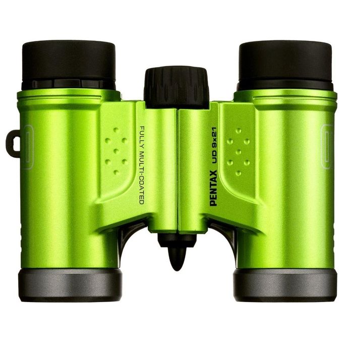 Pentax 61813 UD Binocolo 9x21 con Trattamento Ottico Full Multi Coating colore Verde