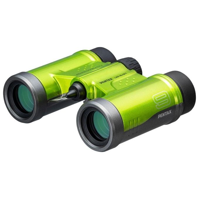Pentax 61813 UD Binocolo 9x21 con Trattamento Ottico Full Multi Coating colore Verde