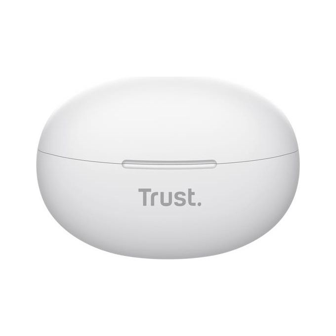 Trust Yavi Auricolare True Wireless Stereo (TWS) In-ear Musica e Chiamate USB tipo-C Bluetooth Bianco