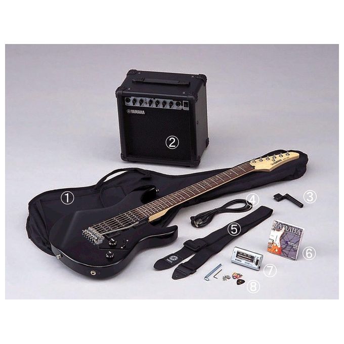 Yamaha KIT_ Chitarra ERG121GPIIHII Completo di Amplificatore GA15C Performance Ideale per Musicisti di Tutti i Livelli