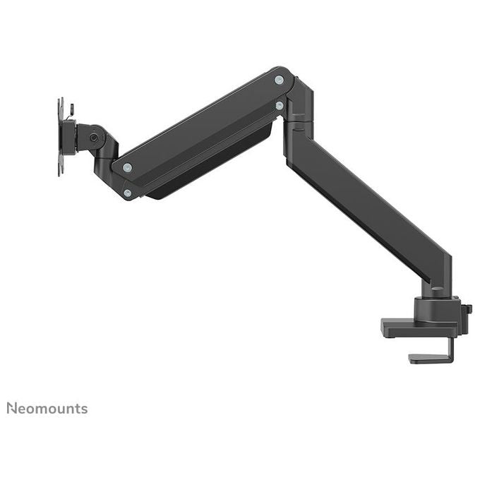 Neomounts NM-D775BLACKPLUS Braccio per Monitor 10-49'' con Molla a Gas Regolabile in Altezza e Rotazione 360° colore Nero
