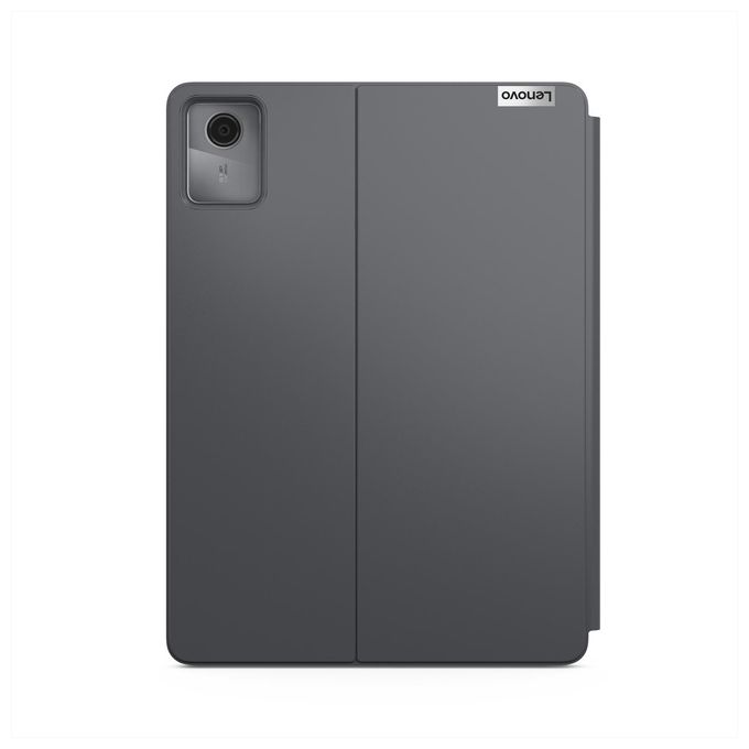 Lenovo ZG38C05461 Custodia a Libro per Tab M11 in PU con Supporto Regolabile e Anello Penna colore Grigio
