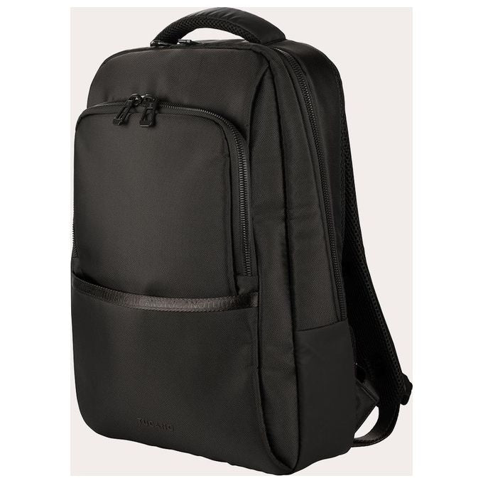 Tucano BKLUN15-BK Lunar Zaino per Laptop 15.6'' e MacBook Pro 16'' con Scomparto Imbottito e Tasca Anteriore colore Nero