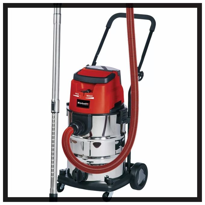 Einhell Bidone Aspira Solidi E Liquidi A Batteria Te-Vc 36-30 Li (Batteria Non Inclusa)