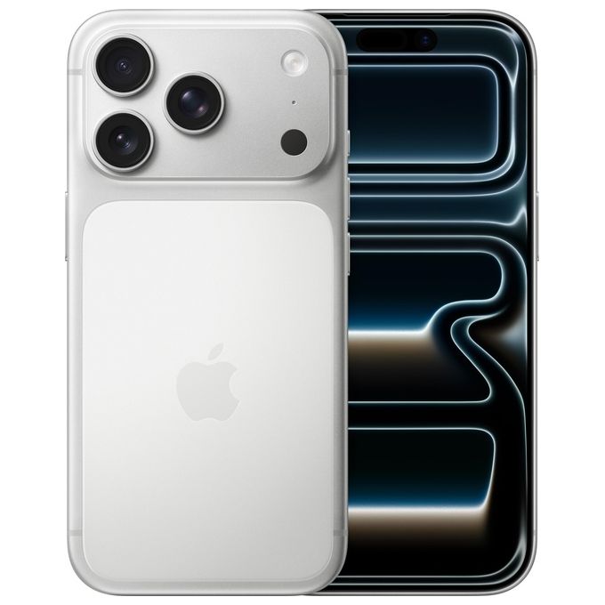 Apple MG8K4QL-A iPhone 17 Pro Smartphone 6.3'' OLED 512GB 5G Chip A19 Pro Tripla Fotocamera 48MP colore Argento