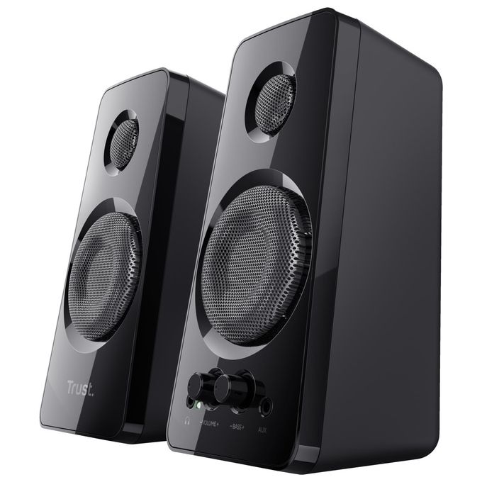 Trust Tytan Set di Casse per PC 2.0 di 36 W, Nero