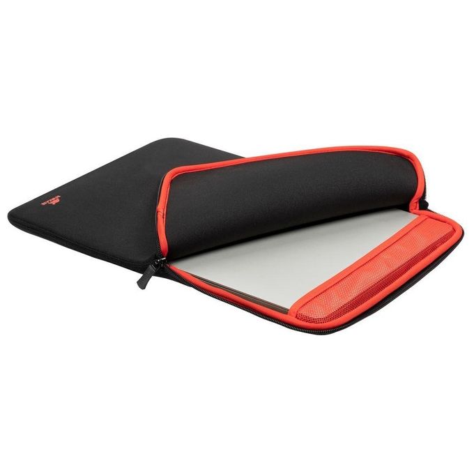 Rivacase Custodia Antishock per Laptop 15.62 Zip Verticale Nero