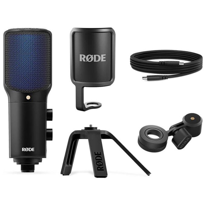 RØDE NT-USB+ Microfono per PC Sensibilita' 97 dB Frequenza 20 - 20000 Hz USB tipo-C colore Nero