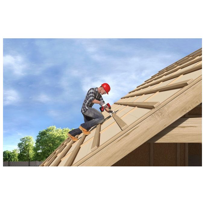 Fischer 568169 PowerFast FPF II WTP Vite per Costruzioni in Legno Diametro 8 mm Lunghezza 260 mm Filettatura Parziale Testa Flangiata Impronta TX40 Zincata Bianca colore Bianco
