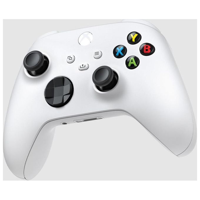 Microsoft QAS-00009 Xbox Wireless Controller Gamepad Analogico Digitale Bluetooth Xbox Series X S Xbox One PC Android iOS colore Bianco