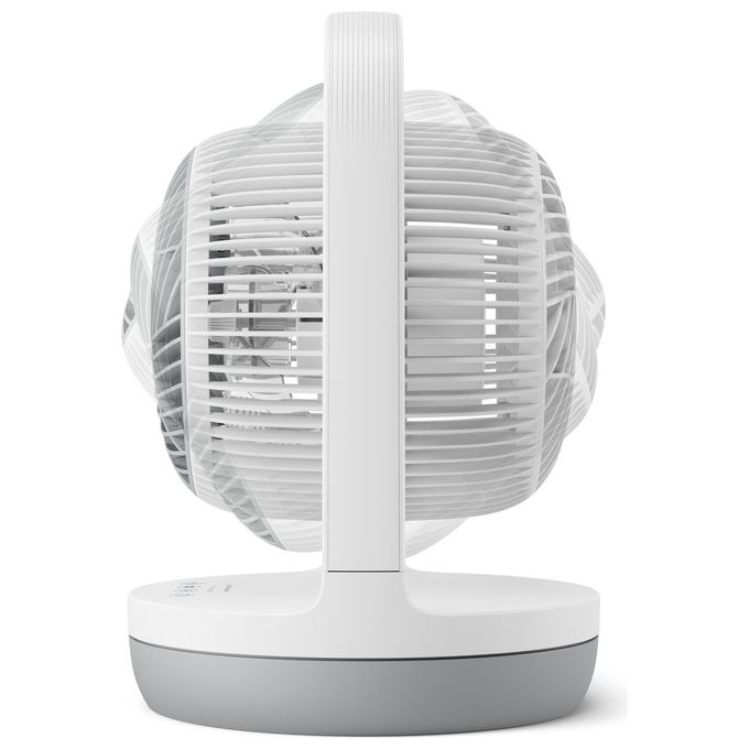 Philips CX2050-00 Serie 2000 Ventilatore da tavolo a pale 22 cm 738 m³-h 3 velocita' 23 dB Timer modalita' notte colore Grigio