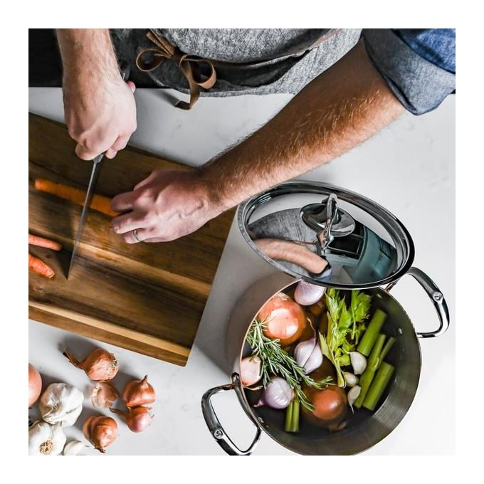 De Buyer Prima Matera pentola rame-inox alta 24cm induzione