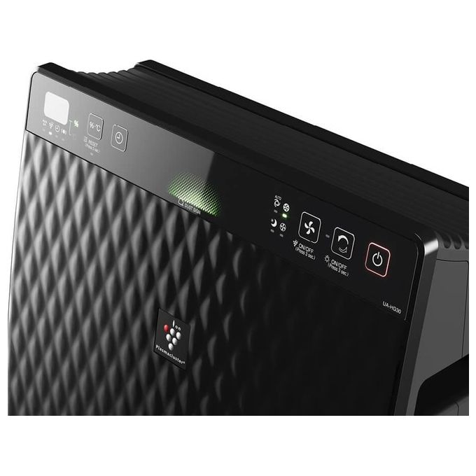 Sharp UA-HG30E-B Purificatore d'aria per ambienti fino a 21 m² Tecnologia Plasmacluster 48 dB colore Nero