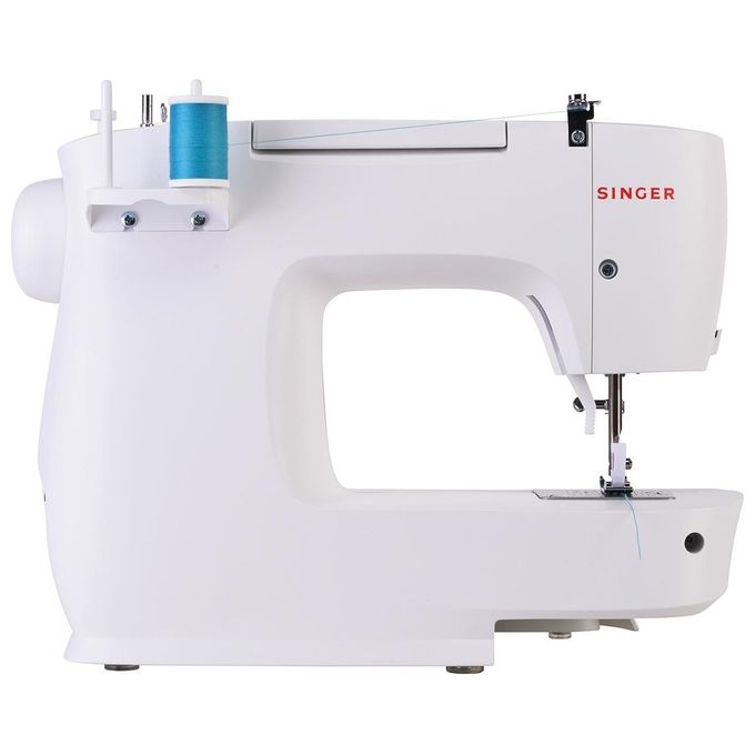 Singer M2105 Macchina da Cucire Meccanica 8 Punti Braccio Libero Asola 4 Tempi Luce LED colore Bianco