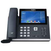 Yealink 1301204 SIP-T48U Telefono IP Touchscreen 7 pollici 800x480 Pixel 16 Account VoIP 2 Porte Gigabit Ethernet Wi-Fi Bluetooth PoE colore Grigio