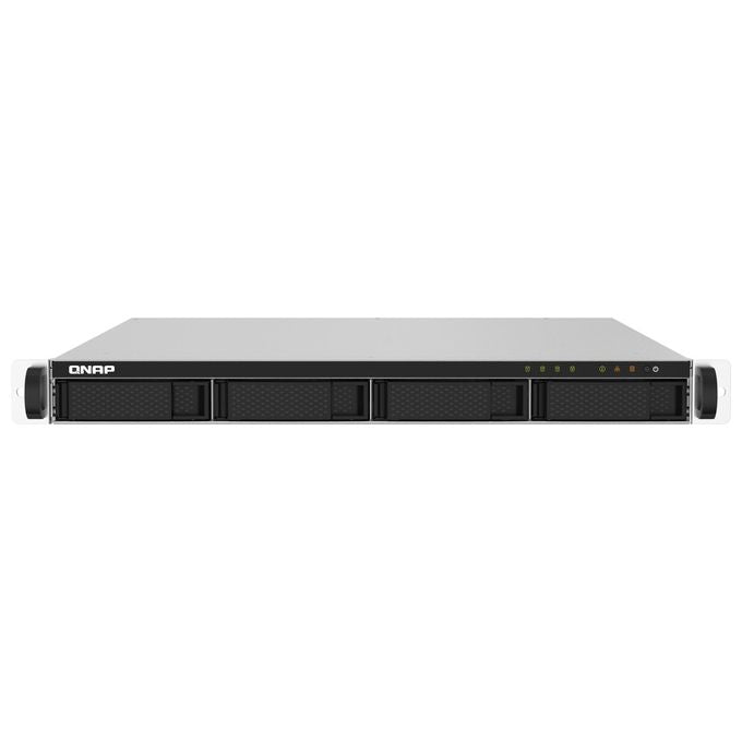 QNAP TS-432PXU-RP-2G TS-432PXU-RP-2G NAS Rackmount 1U 4 Bay Quad-core 1.7 GHz 2GB DDR4 10GbE SFP+ colore Nero