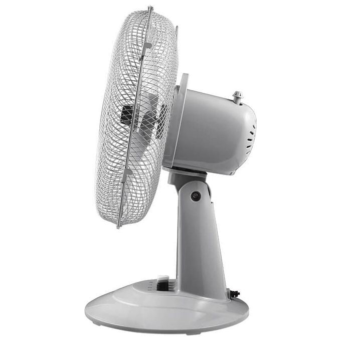 Ardes AR5ST30G STEELO 30G Ventilatore da Tavolo 30 cm 40W 3 Velocita' Oscillazione Automatica colore Grigio