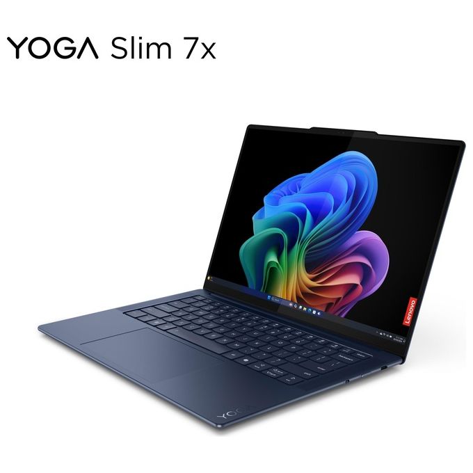 Lenovo 83ED0023IX Yoga Slim 7x Notebook 14.5 pollici OLED Touch Snapdragon X Elite 16GB RAM 1TB SSD colore Blu