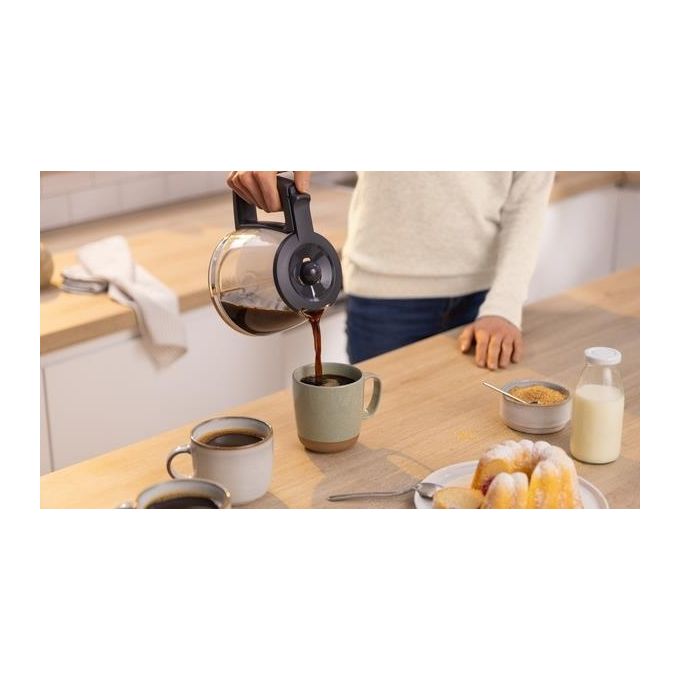 Bosch TKA2M114 Macchina da caffe' Manuale 1,25 L 15 tazze Funzione Mantieni al Caldo colore Rosso