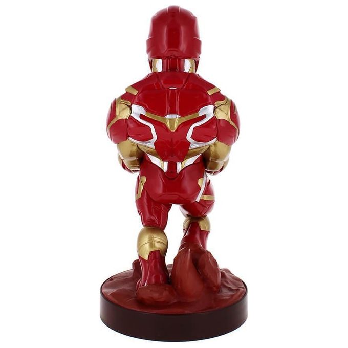 Exquisite Gaming EXGMER-2924 Cable Guys Marvel Comics Iron Man Supporto Controller e Smartphone 20 cm colore Rosso Oro