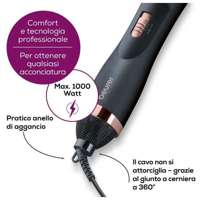 Beurer HT 80 Spazzola Rotante ad Aria Calda
