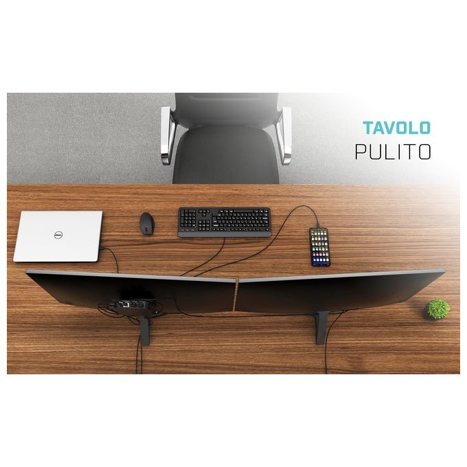 I-tec C31DUALDPDOCKPD100W USB-C Dual Display Docking Station con Power Delivery 100 W 2x DisplayPort 6 porte USB Ethernet Gigabit Kensington Lock VESA Support colore Nero
