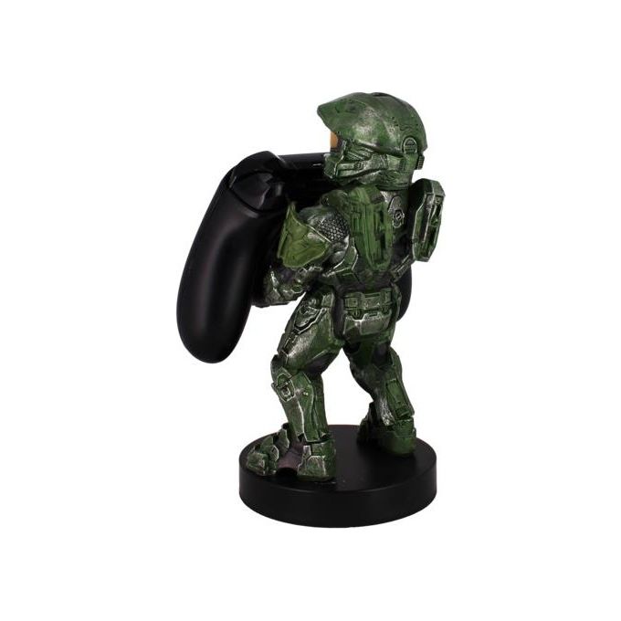 Exquisite Gaming 727351 Cable Guys Halo Infinite Master Chief Supporto Controller e Smartphone 20 cm colore Nero Verde