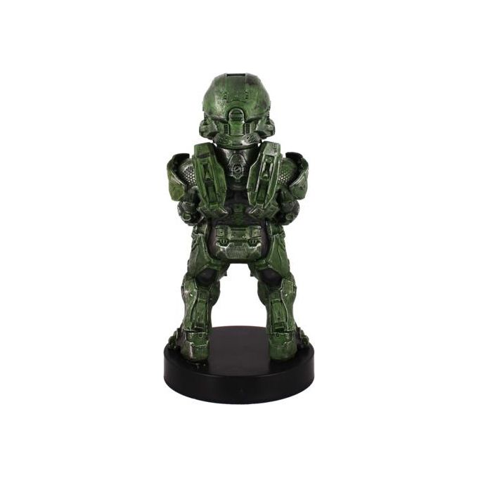 Exquisite Gaming 727351 Cable Guys Halo Infinite Master Chief Supporto Controller e Smartphone 20 cm colore Nero Verde