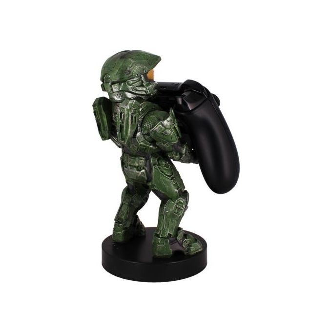 Exquisite Gaming 727351 Cable Guys Halo Infinite Master Chief Supporto Controller e Smartphone 20 cm colore Nero Verde