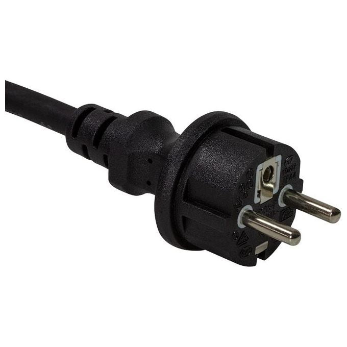 LogiLink Multipresa 5 Porte da Esterno con Coperchi di Protezione Prese e Spina Schuko