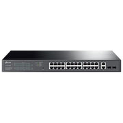 TP-Link TL-SG1428PE Easy Smart Switch Gestito L2 28 porte Gigabit 24 porte PoE+ 2 porte SFP 250W Rack 1U colore Nero