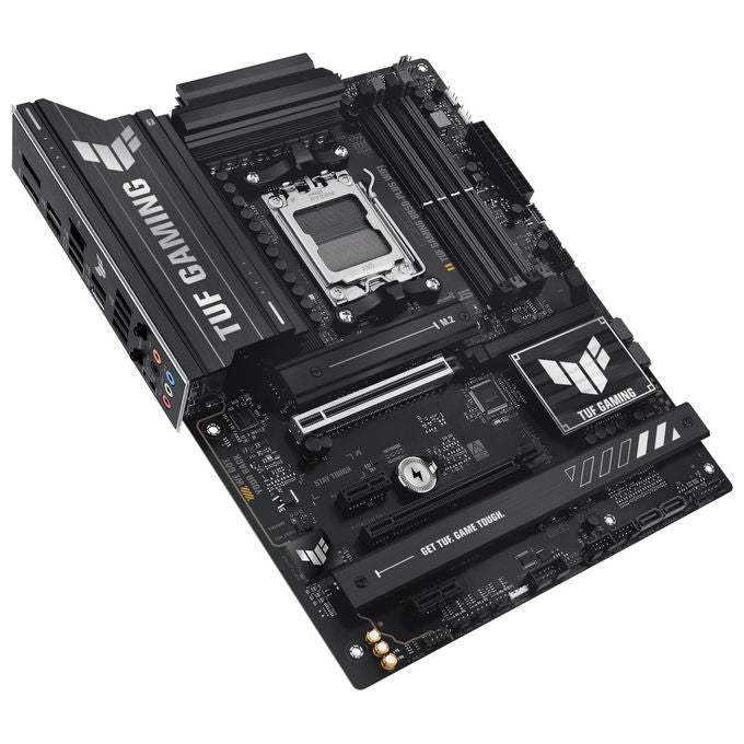 Asus TUF GAMING B850-PLUS WIFI Scheda Madre ATX Socket AM5 DDR5 PCIe 5.0 Wi-Fi 7 Ethernet 2.5Gb USB-C 20Gbps colore Nero