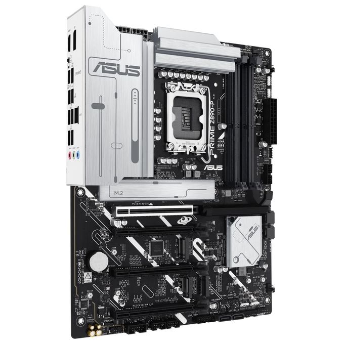 ASUS 90MB1I50-M0EAY0 PRIME Z890-P Scheda Madre ATX Socket LGA 1851 DDR5 PCIe 5.0 4 M.2 USB-C 20Gbps colore Nero