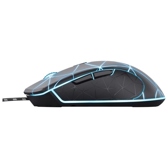 Trust GXT 133 Locx Mouse Gaming Usb Ottico 4000DPI
