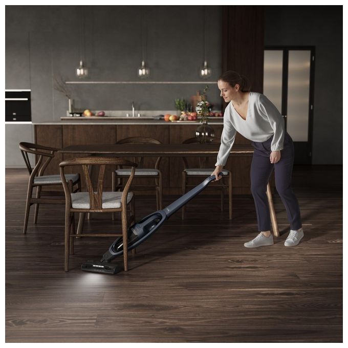 AEG 900 402 210 Serie 5000 Aspirapolvere Verticale Cordless Senza Sacco 0,3 L 29 W 45 min 79 dB colore Blu Denim