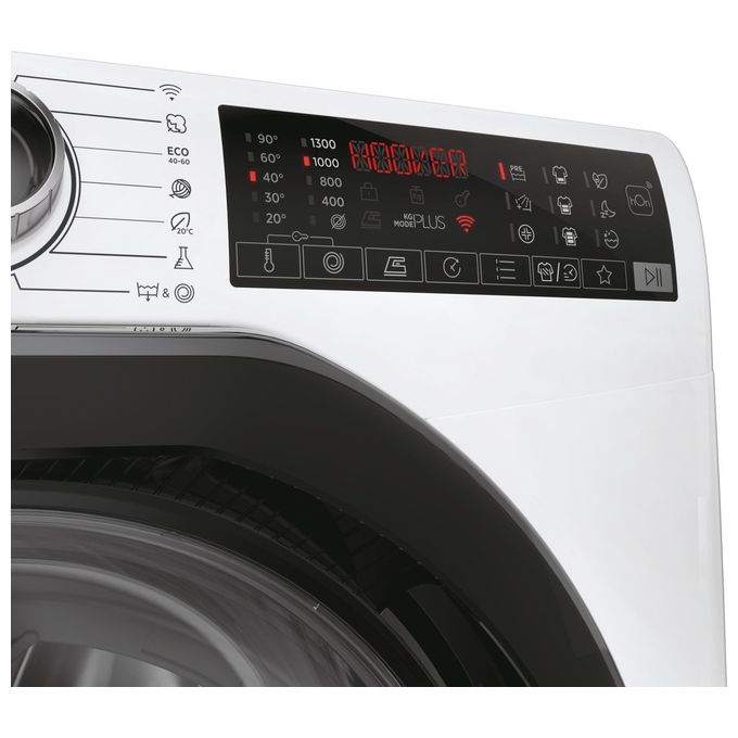 Hoover H-Wash 350 H3WPS4376TAMB6-S Lavatrice carica frontale Slim 7 Kg Classe A Centrifuga 1300 giri Profondita' 44 cm Inverter Funzione Vapore