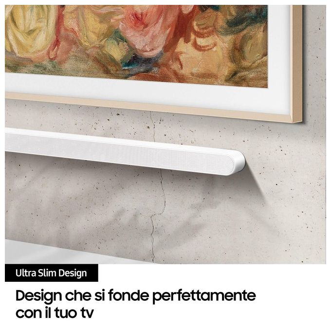 Samsung HW-S701D-ZF Serie S Soundbar 3.1 Canali Ultra Slim Dolby Atmos Wireless Q-Symphony 250W colore Bianco