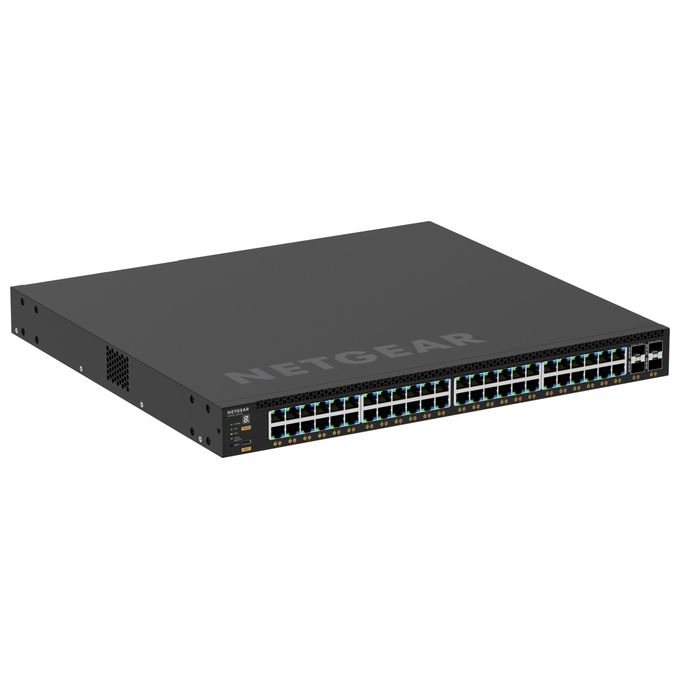 NETGEAR GSM4352-100NES M4350-48G4XF Switch Gestito L3 48 Porte Gigabit Ethernet 4 Slot SFP+ PoE 1U colore Nero
