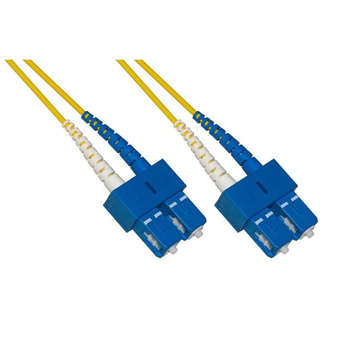 LINK cavo fibra ottica sc a sc singlemode duplex 9-125 mt 2 bending insensitive lszh