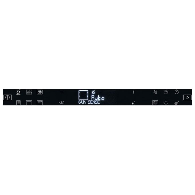 Whirlpool W7OM44S1PBSS W7 Collection Forno da incasso Multifunzione 73 L Classe A+ Pirolitico Touch con 6° SENSE (59.5x59.5x56.4 cm) colore Nero