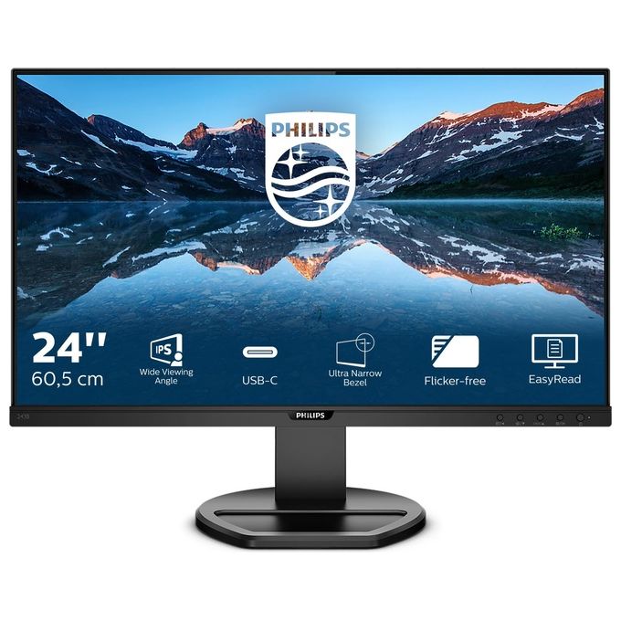 Philips Monitor 23.8'' LED IPS B Line 243B9-00 1920x1080 Full HD Tempo di Risposta 4 ms