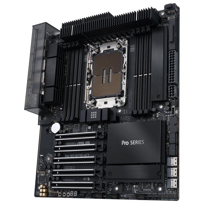 Asus PRO WS W790-ACE Scheda Madre SSI CEB Socket LGA4677 Intel W790 DDR5 ECC 8 slot PCIe 5.0 colore Nero
