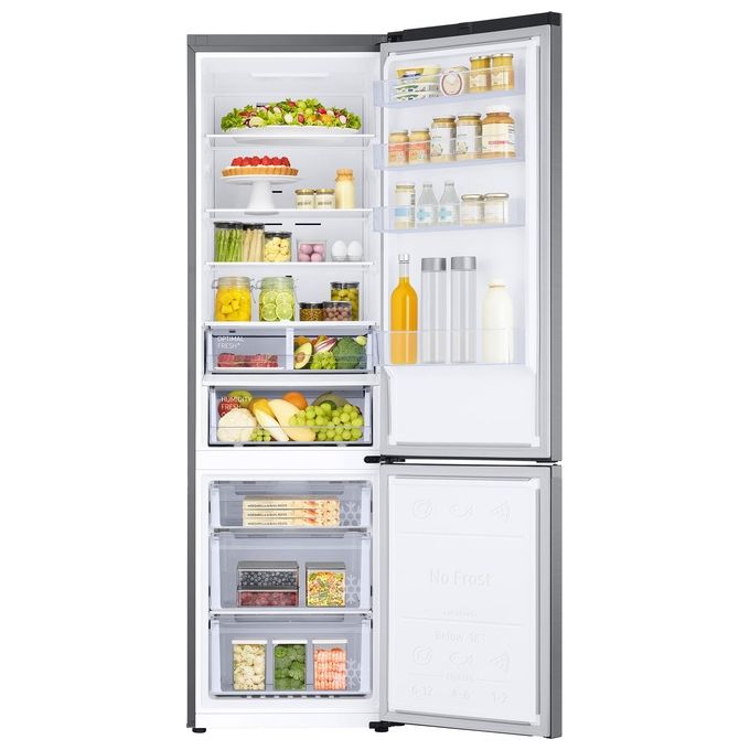 Samsung RB38T607BS9-EF EcoFlex Frigorifero Combinato 387 L 203 cm Classe B 35 dB No Frost Twin Cooling Plus colore Inox