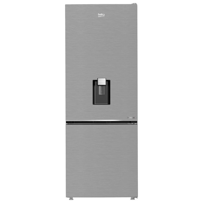 Beko B3RCNE564HDXB Beyond Frigorifero Combinato 490 L 192 cm Classe E 38 dB Total No Frost Dispenser Acqua colore Metallico
