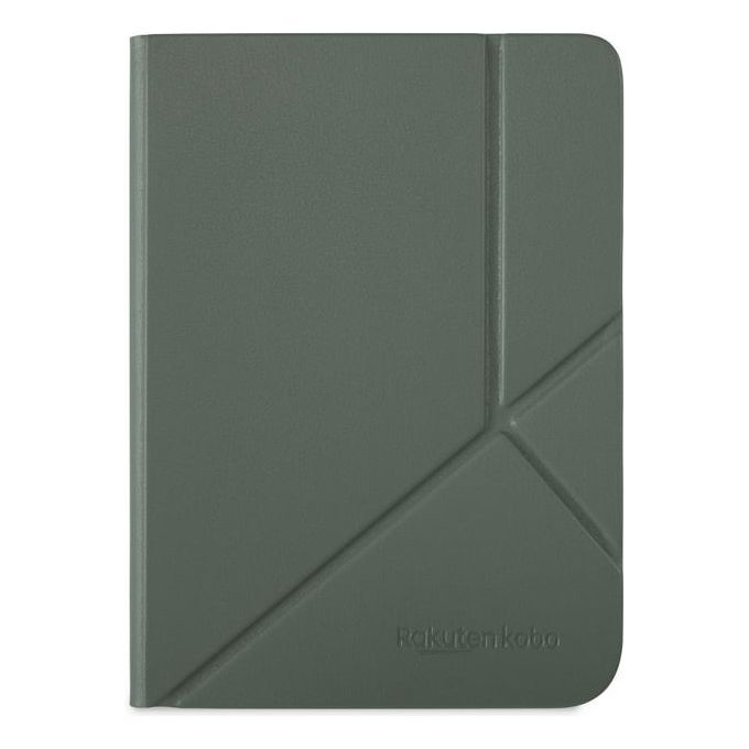 Kobo N365-AC-GR-E-PU SleepCover Custodia a libro per Clara Colour BW 6'' Funzione Sleep Wake Supporto Integrato colore Verde